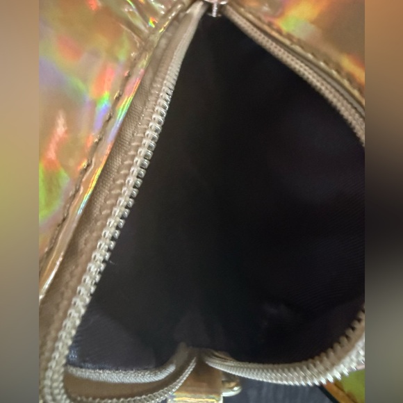 Dolls Kill Fuckboy Tears Malt Liquor Holographic Bottle-Shaped Crossbody Bag - Picture 6 of 6